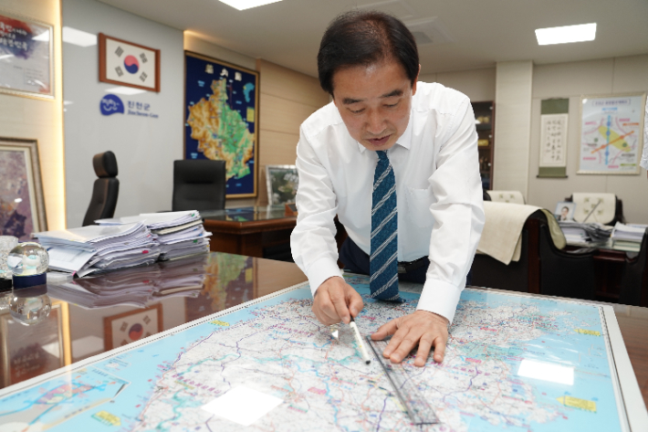 송기섭 전 진천군수 제공