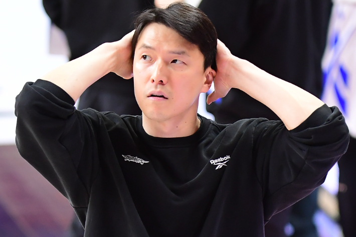 삼성 김효범 감독. KBL 제공