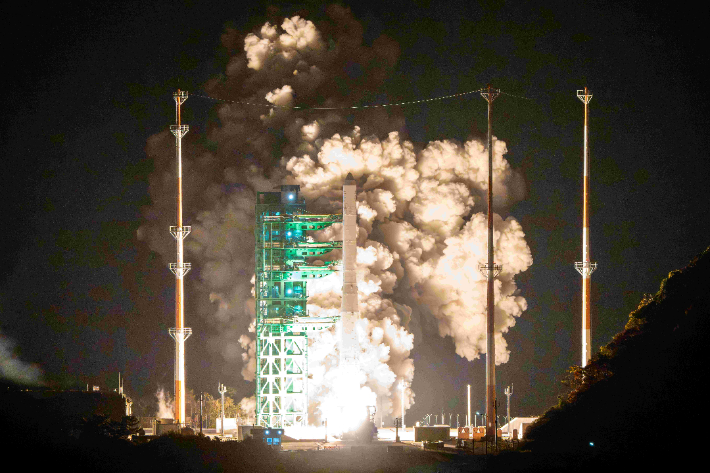 누리호 4차 발사. 전라남도 제공