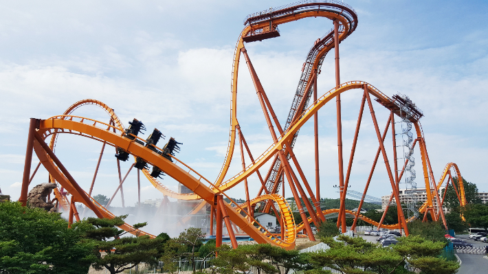 경주월드 드라켄. 경주시 제공