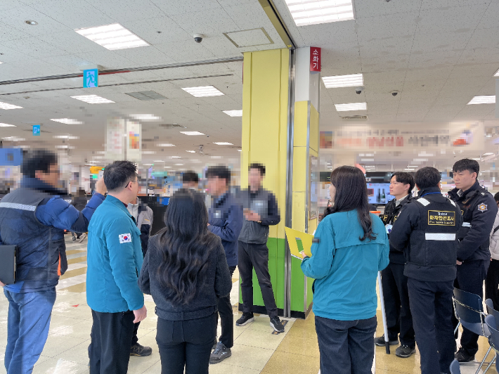 소방 안전 불시단속. 경남도청 제공  