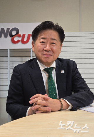 오영훈 제주특별자치도지사. 류도성 아나운서