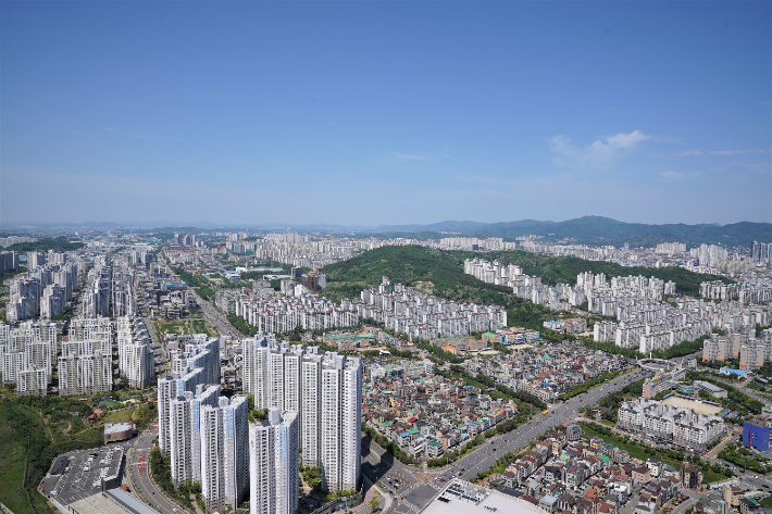 천안시 전경. 자료사진