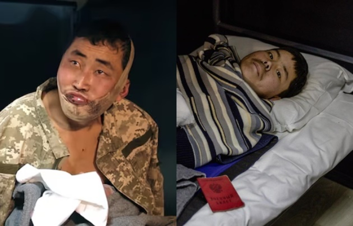 북한군 포로. 젤렌스키 X 캡처