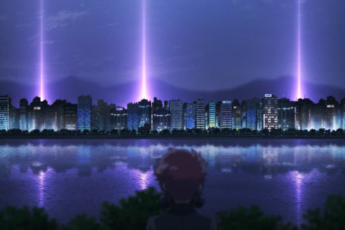 최근 공개된 티빙 애니메이션 시리즈 '테러범'은 의도치 않게 테러리스트가 된 고등학생 민정우의 이야기를 다룬 작품이다. 미래의 불행을 감지하는 '보랏빛'을 볼 수 있는 능력을 지닌 그는 초능력을 숨긴 채 조력자이자 전 러시아 마피아 출신인 릴리아와 함께 살아간다. 티빙 제공