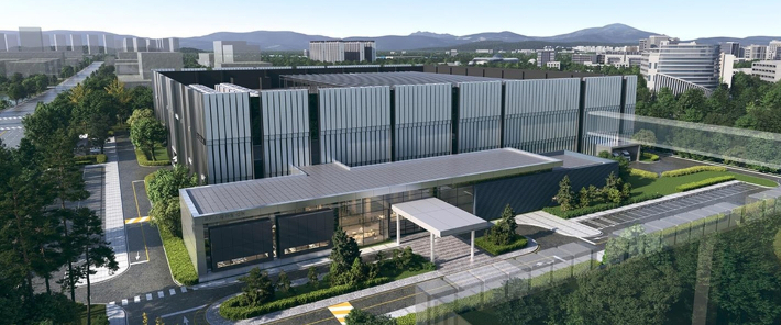 AI수도- 국가 AI 컴퓨팅센터 조감도. 전라남도 제공