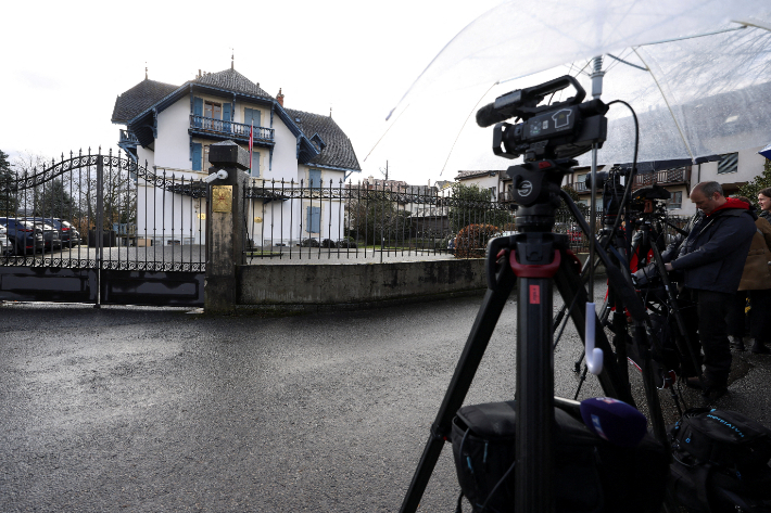 미국과 이란 핵협상 진행 중인 스위스 제네바 주재 오만 대사 관저. 연합뉴스