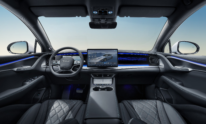 씨라이언7 실내. BYD코리아 제공