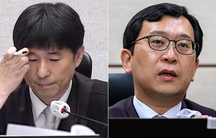 지귀연·이진관 부장판사. 연합뉴스 