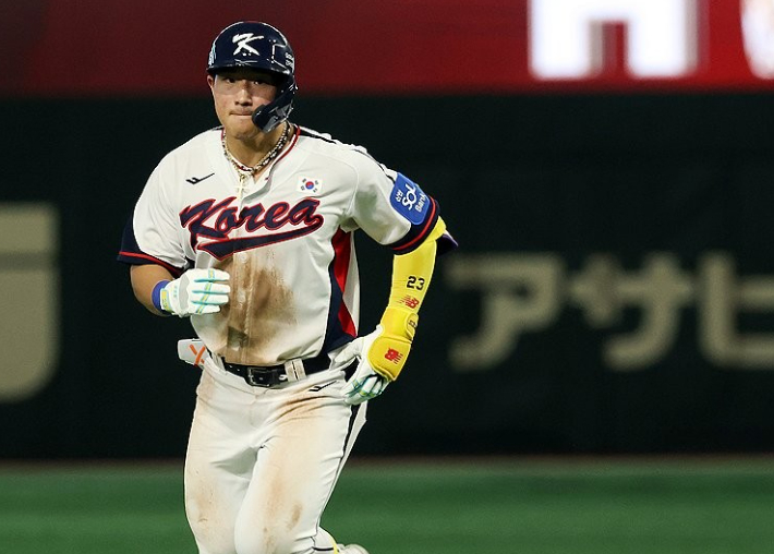 야구 국가대표팀 안현민. 연합뉴스