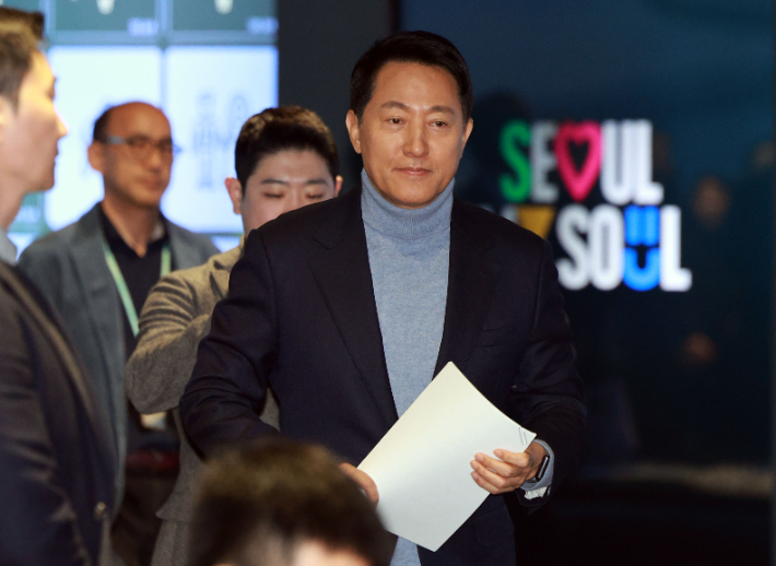 오세훈 서울시장. 연합뉴스