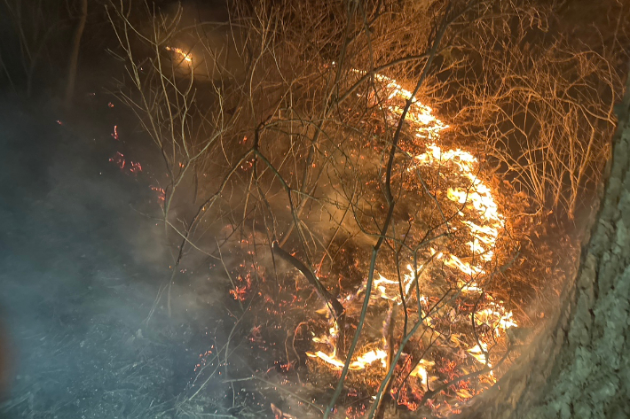 북한산 향로봉 인근 산불. 연합뉴스