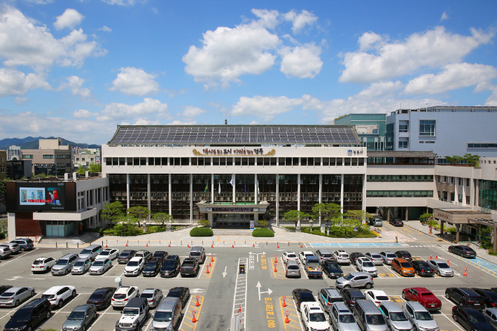 경주시청 전경. 경주시 제공 
