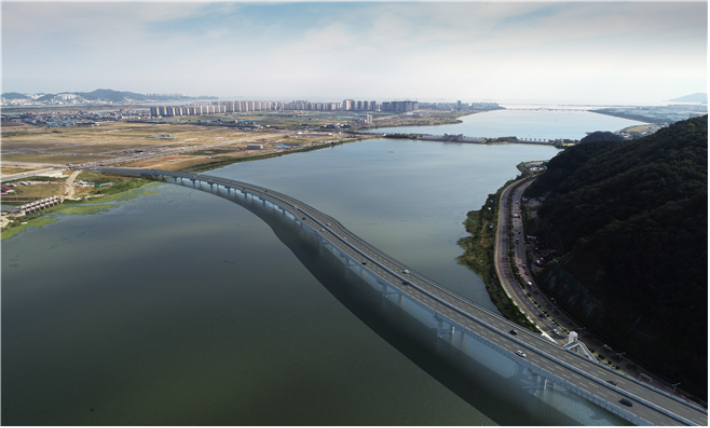 장낙대교 조감도.  부산시 제공