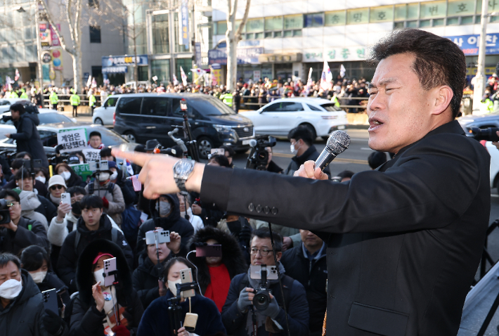 전한길. 연합뉴스