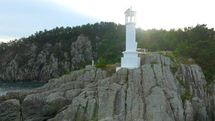 전남필름 로케이션 DB 여수 큰끝등대('모범택시3' 촬영지). 전남영상위 제공