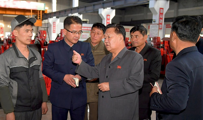 최룡해 북한 최고인민회의 상임위원회 위원장. 연합뉴스