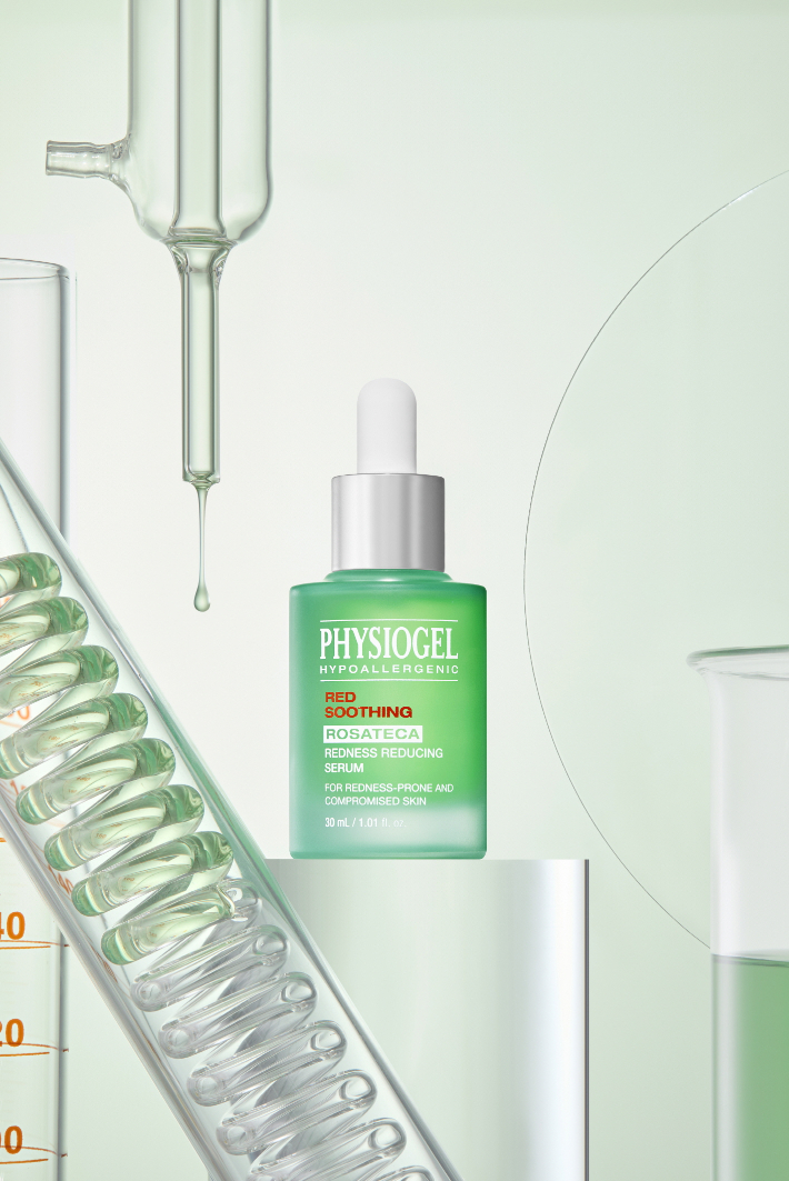 LG생활건강은 피지오겔(PHYSIOGEL) 브랜드에서 피부 붉은기를 완화하는 '레드수딩 로자테카' 세럼과 크림 2종을 출시했다. LG생활건강 제공