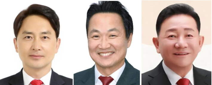 김병욱(왼쪽부터), 안승대, 공원식. 자료사진