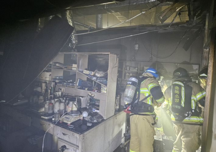 청주동부소방서 제공