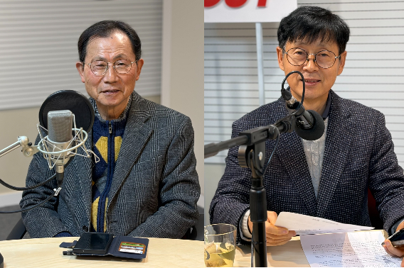 제주크리스천문학회 송창윤 회장, 송창선 사무국장