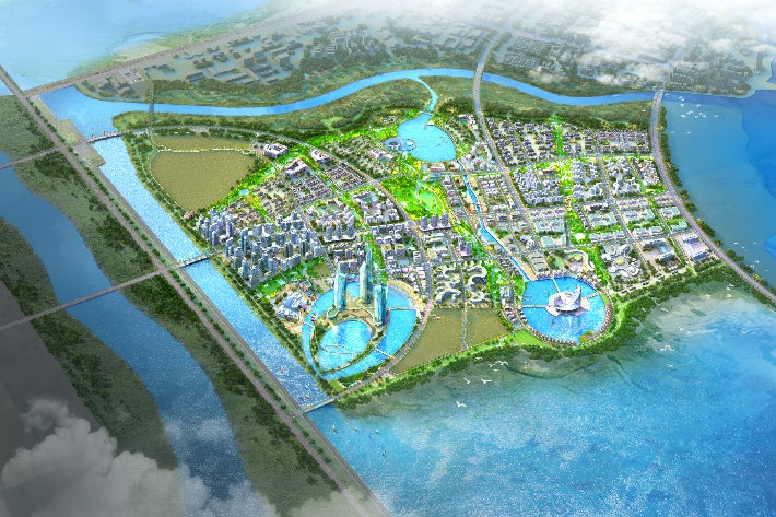 새만금 수변도시 조감도. 새만금개발공사 제공