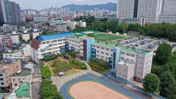 대구여자상업고등학교가 '대명고등학교'로 교명을 변경한다. 대구시교육청 제공