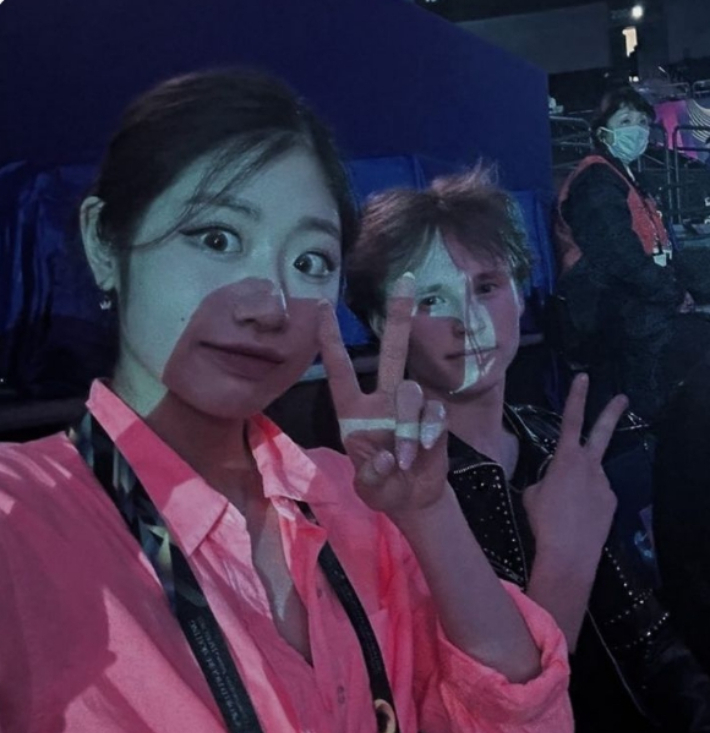 이해인(왼쪽)과 말리닌. pinterest SNS 캡처 