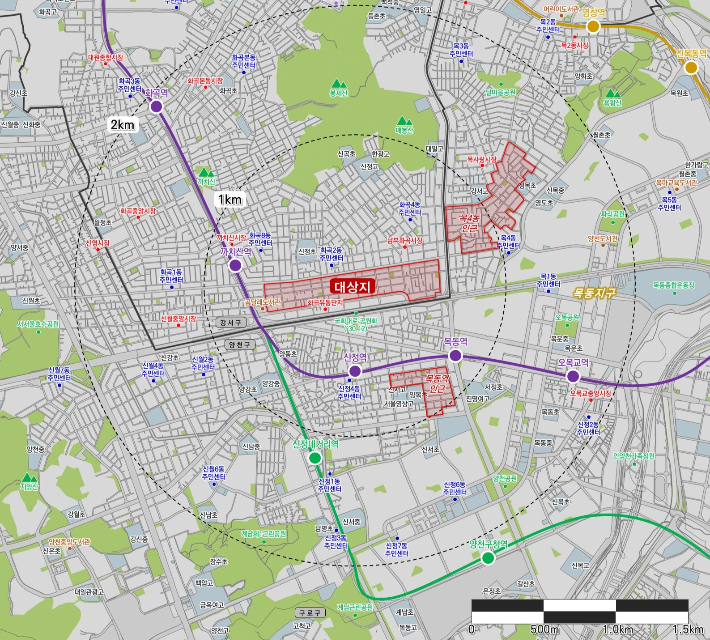 사업예정지. LH제공
