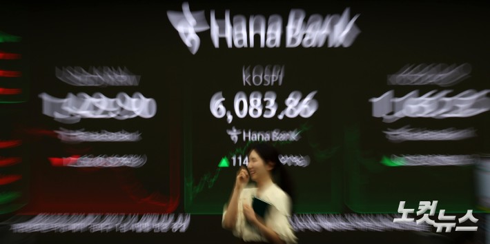 6천피 돌파한 코스피