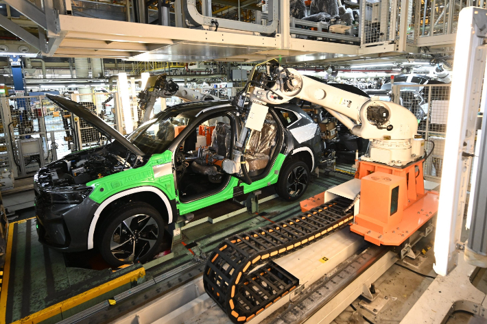 르노코리아 부산공장. 르노코리아 제공