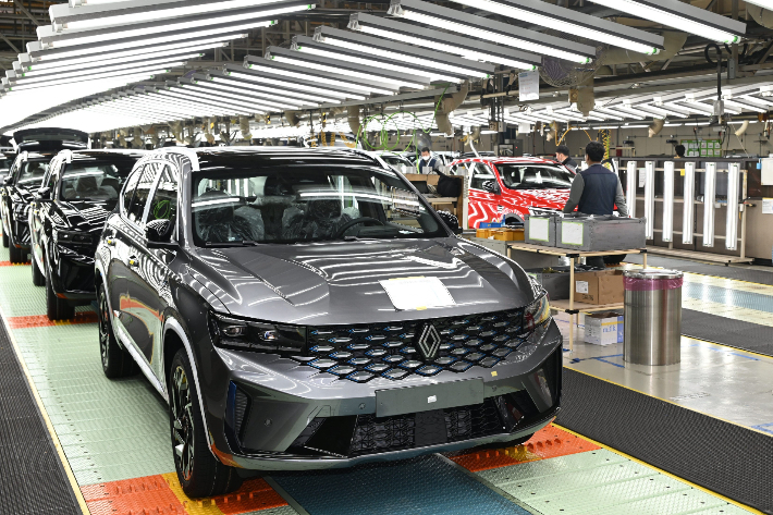 르노코리아 부산공장. 르노코리아 제공