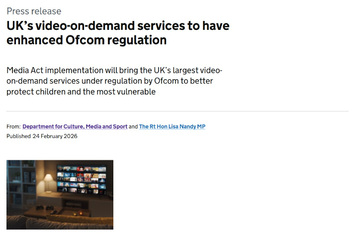 영국 문화미디어체육부 홈페이지 캡처