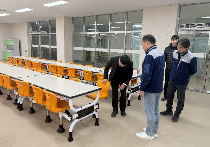 전남교육청, 3월 개교 학교 현장 점검 '안전한 교육환경 조성'