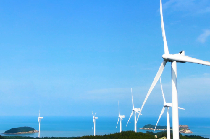 신안 임자도 해상 풍력. 전라남도 제공 