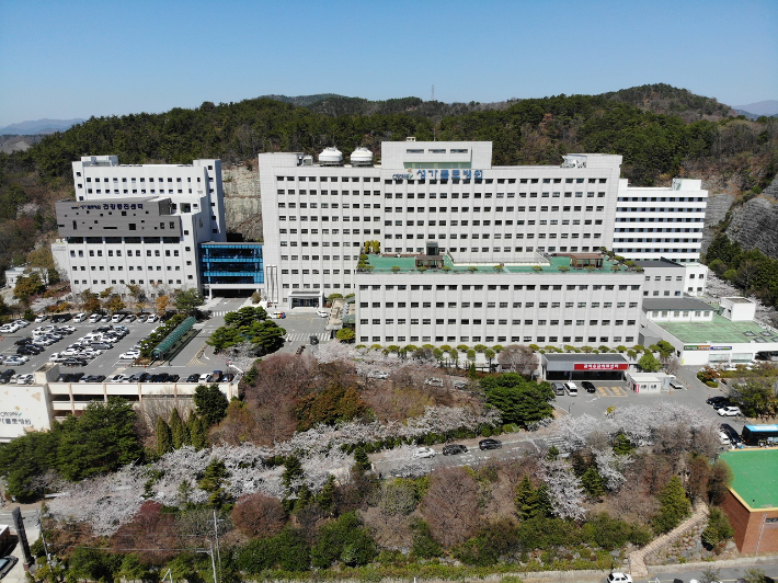 순천 성가롤로병원 전경. 순천시 제공