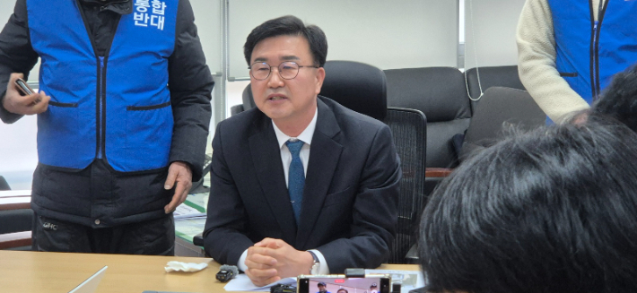 6.3지방선거 불출마를 선언한 유의식 완주군의장. 독자 제공