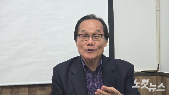 세계전문인선교회 PGM 호성기 국제대표가 기자간담회를 열고 오는 10월 튀르키예 이스탄불에서 개최하는 제6차 세계전문인 선교사대회를 소개하고 있다. 최창민 기자