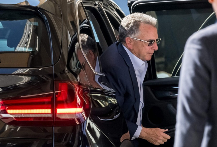 26일(현지시간) 핵협상 회담장 도착하는 도널드 트럼프 미국 대통령의 중동특사 스티브 윗코프. 연합뉴스