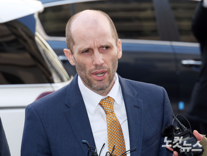 해롤드 로저스 한국법인 임시대표. 황진환 기자