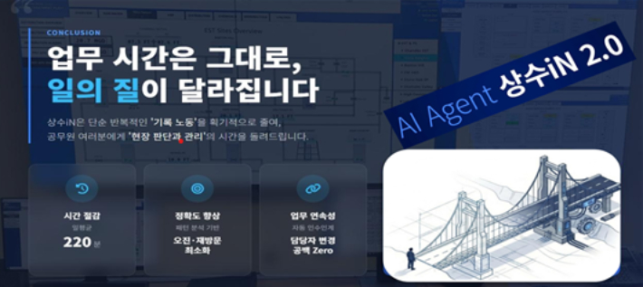부산시 상수도사업본부가 자체적으로 개발한 인공지능(AI) 에이전트 '상수iN'을 상수도 운영 업무에 활용한다. 부산시 제공