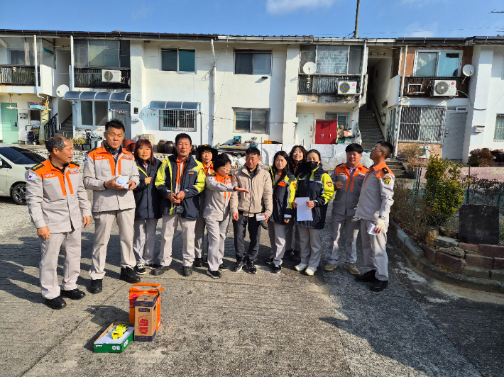 승주119안전센터 의용소방대. 순천소방서 제공