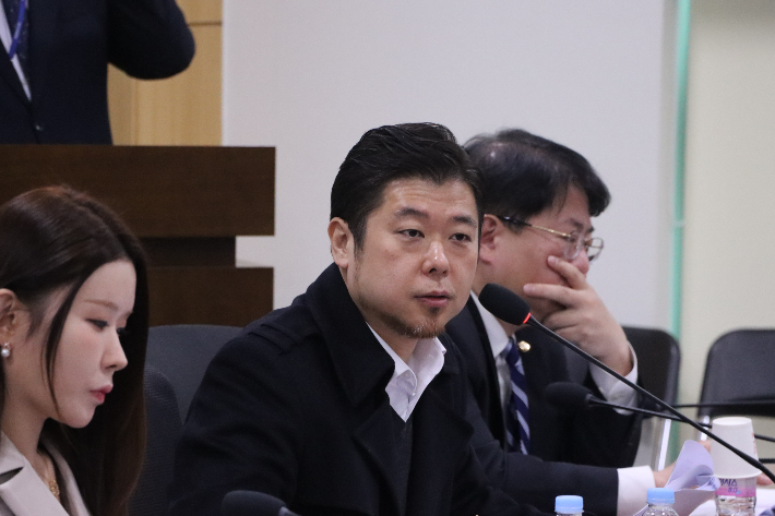 이남경 한국매니지먼트연합 사무국장. 박민규 의원실 제공