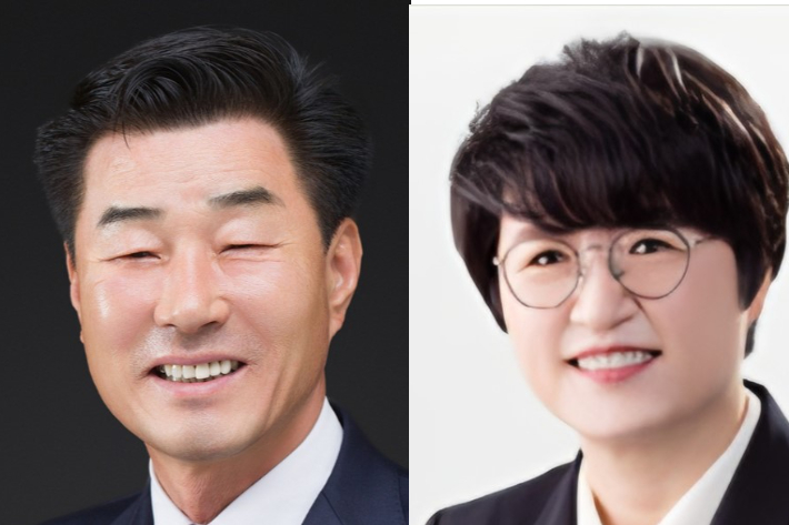 김일만, 박희정 포항시의원(왼쪽부터). 자료시진