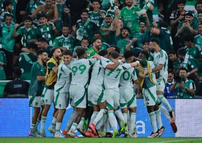 AFC 챔피언스 리그 엘리트 2024-25시즌 정상에 오른 알 아흘리. 연합뉴스 