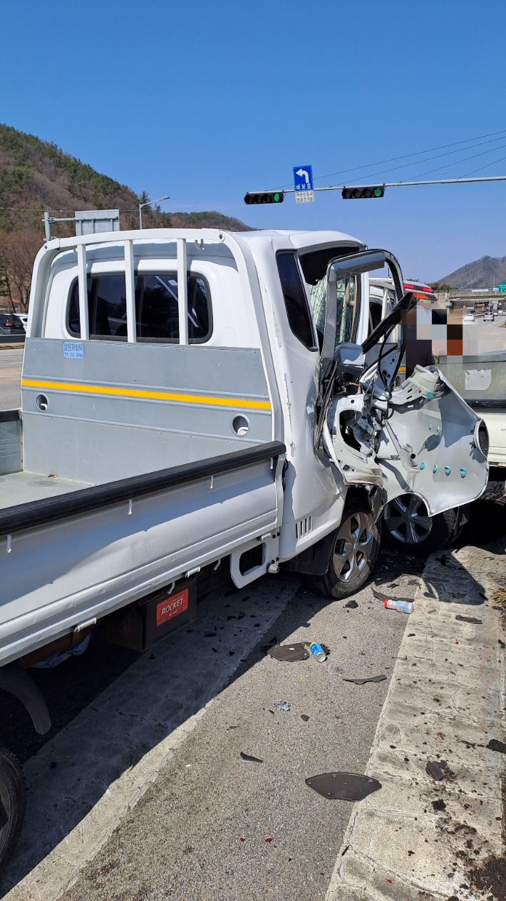 사고 현장. 전북소방본부 제공