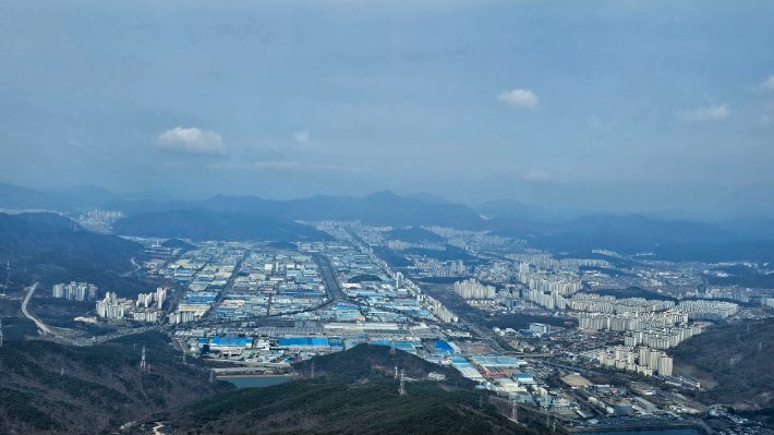 창원국가산단 전경. 창원시 제공 