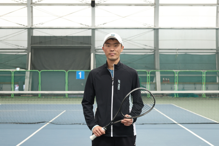 수원시청 김진웅. 대한소프트테니스협회 