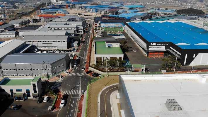 경주시 외동 산업단지 전경. 경주시 제공