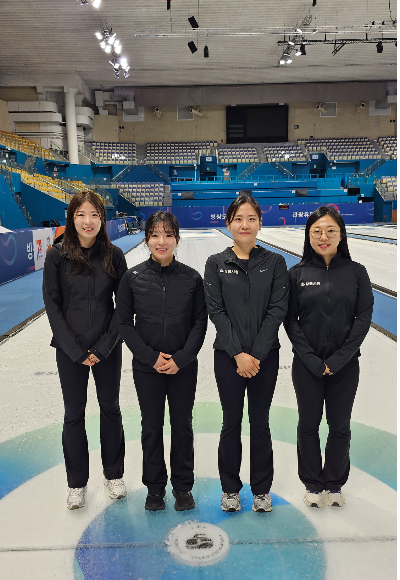 강릉시청 컬링팀 '팀 킴' 재정비. 강릉시 제공
